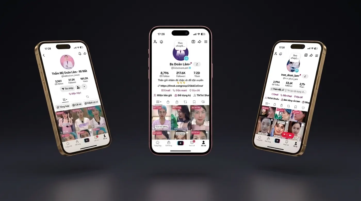 ảnh hệ thống tiktok